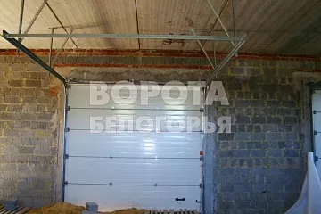 Алютех ворота вид изнутри Алютех ворота вид изнутри